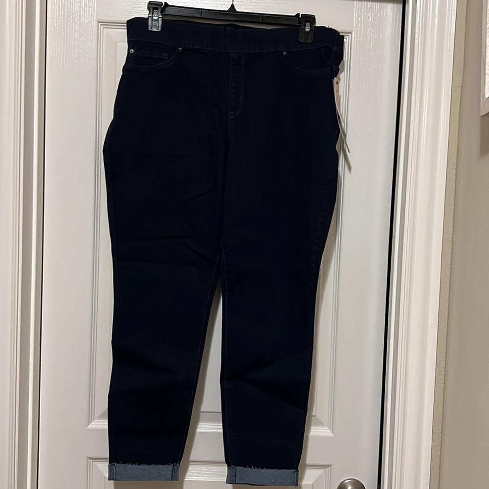 NWT Nanette Lepore Plus Belle High Rise Ankle Skinny Jeans
